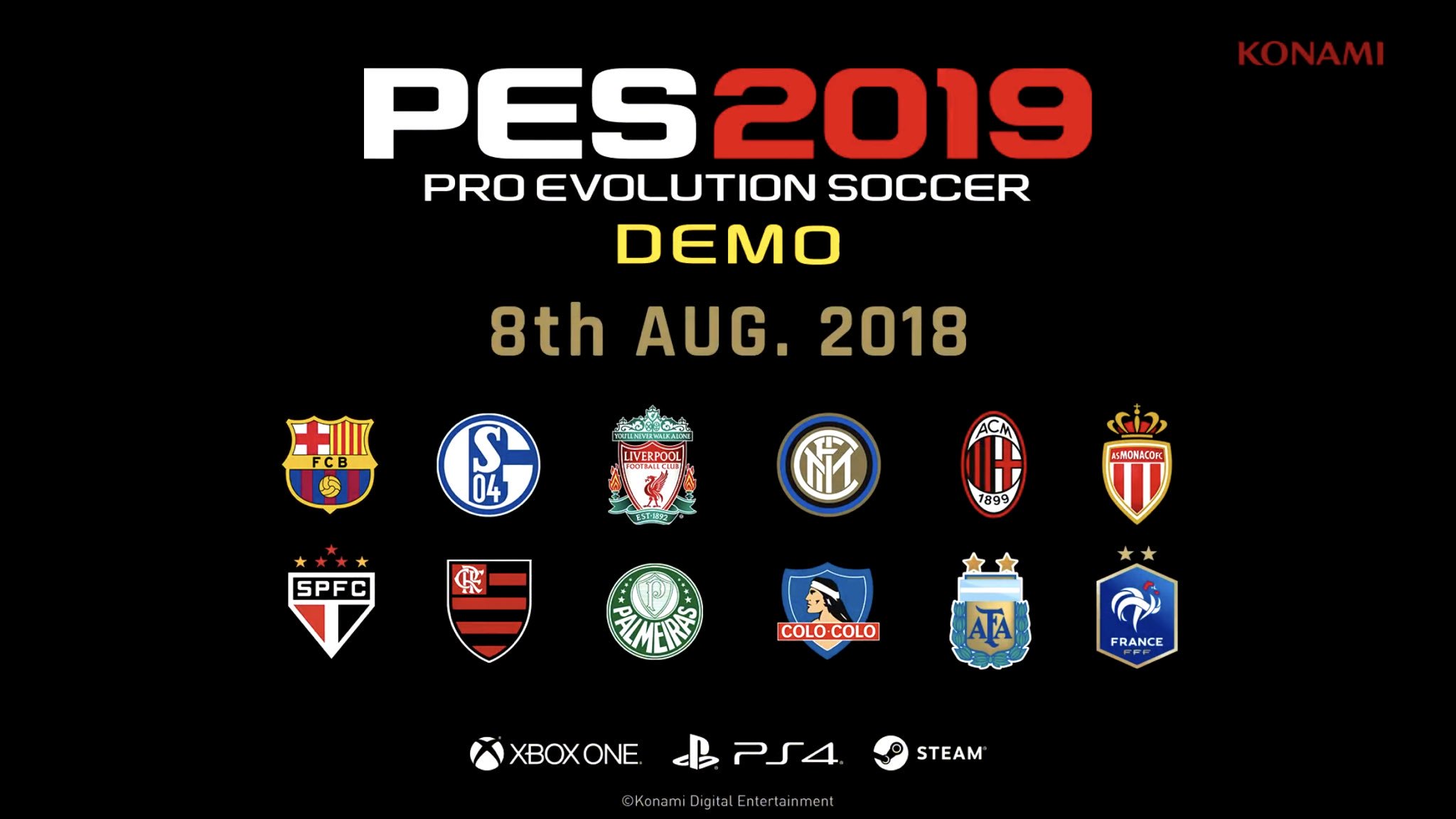 PES 2019 Demo disponibile