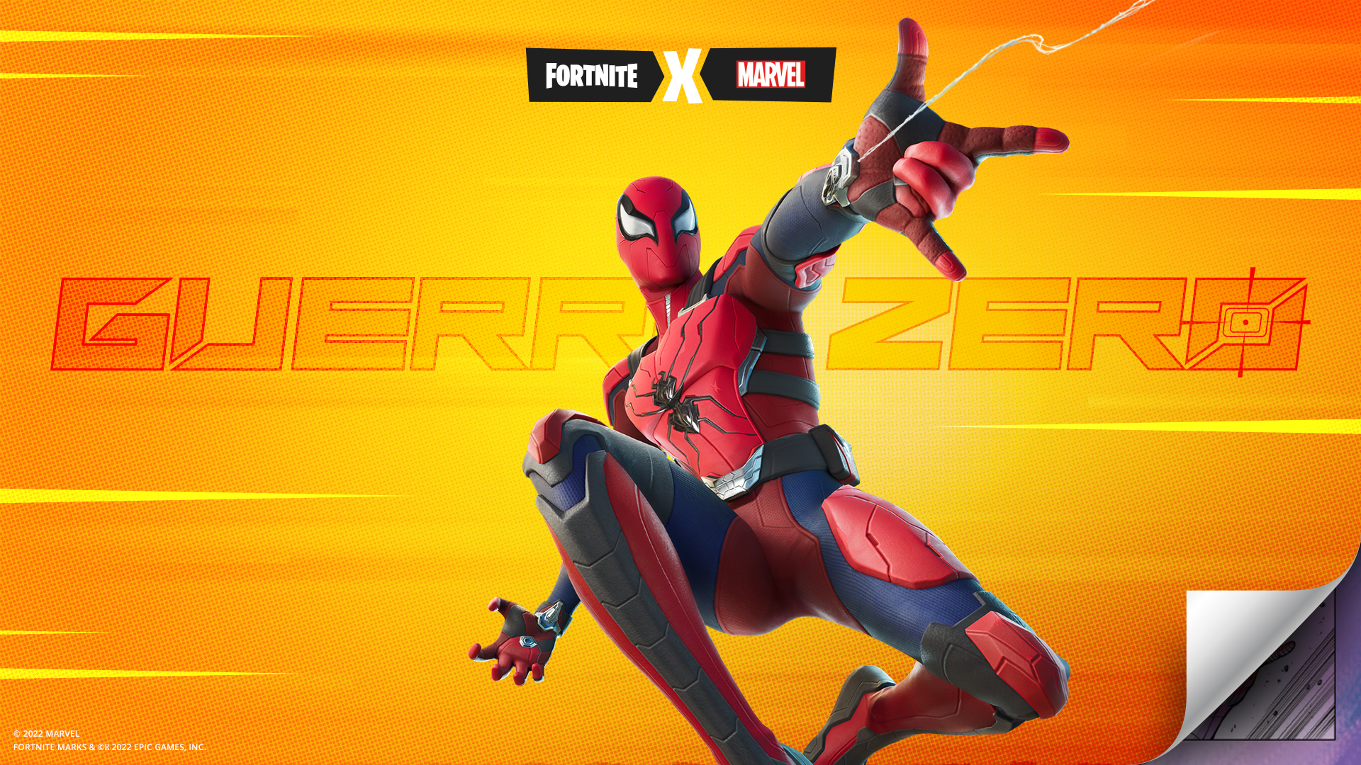 Fornite X Marvel Guerra Zero disponibile!