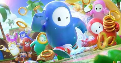 Sonic e i suoi amici sfrecciano in Fall Guys