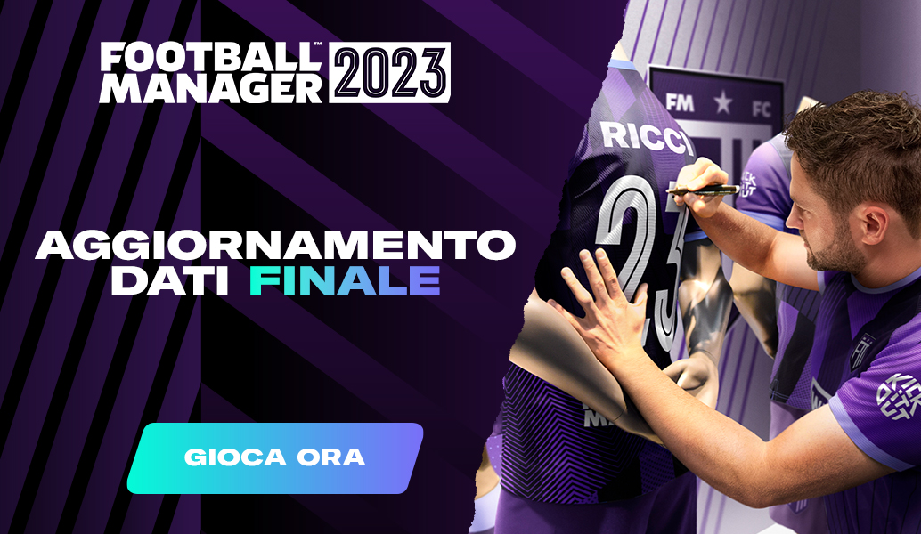 Giovedì il TGTech ti regala Football Manager 2023!