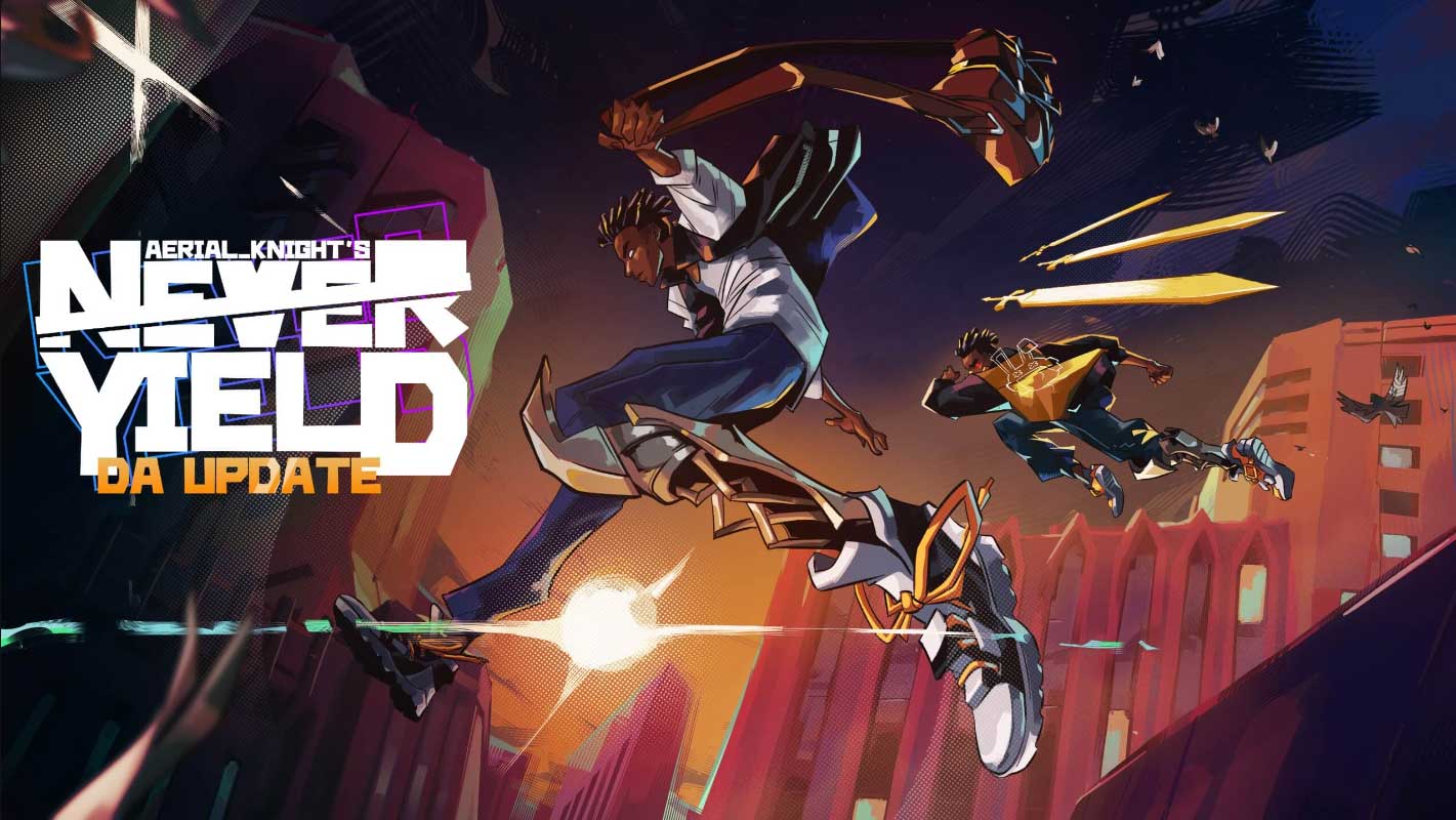 Aerial_Knight's Never Yield Gratis su Epic Games Store