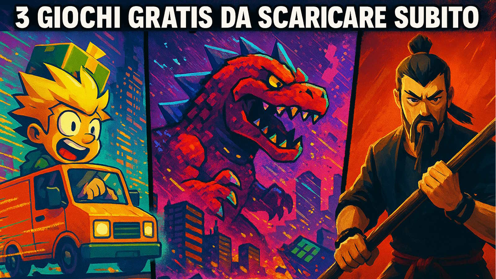 3 GIOCHI GRATIS da scaricare SUBITO su Epic Games, uno è una NOVITÀ ASSOLUTA!
